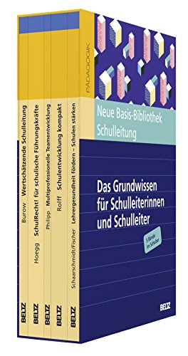 Neue Basis-Bibliothek Schulleitung: Das Grundwissen für Schulleiterinnen und Schulleiter. 5 Bände im Schuber von Beltz GmbH, Julius