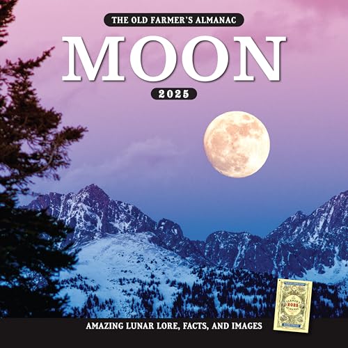The 2025 Old Farmer's Almanac Moon Wall Calendar von Old Farmer\u0026#39;s Almanac