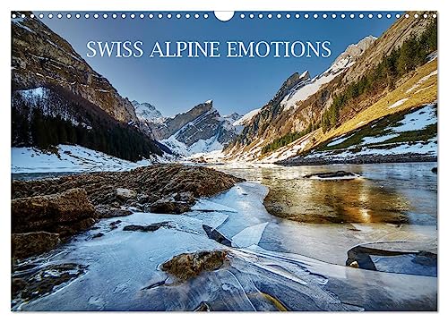 SWISS APLINE EMOTIONS (Wall Calendar 2025 DIN A3 landscape), CALVENDO 12 Month Wall Calendar: The mountains of Switzerland, a magic nature experience von Calvendo