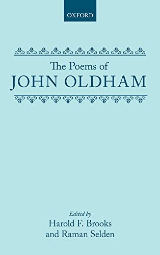 The Poems of John Oldham