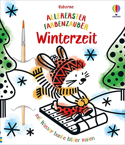 Allererster Farbenzauber: Winterzeit: mit Pinsel (Allererster-Farbenzauber-Reihe)