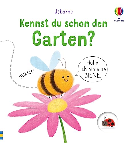 Kennst du schon den Garten?: Natur-Entdecker-Buch für Kinder ab 6 Monaten (Kennst-du-schon-Reihe) von Usborne Publishing
