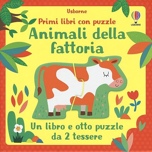 Primi libri con puzzle Animali della fattoria
