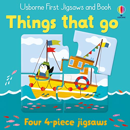 Usborne First Jigsaws: Things that go