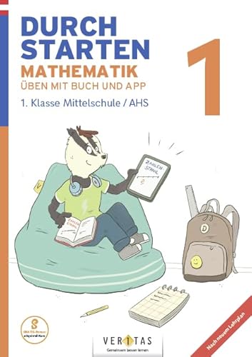 Durchstarten - Wechsel Volksschule in Mittelschule/AHS: Mathematik - Übungsbuch mit Buch und App von Veritas