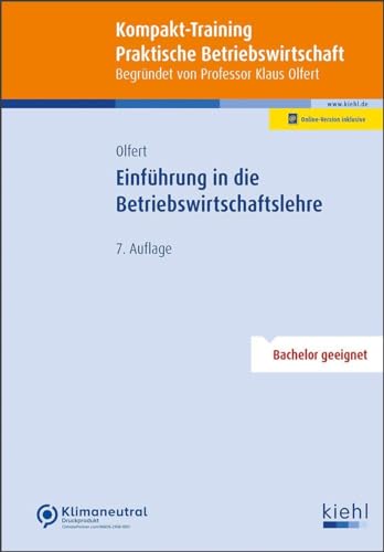 Kompakt-Training Einführung in die Betriebswirtschaftslehre (Kompakt-Training Praktische Betriebswirtschaft) von NWB Verlag