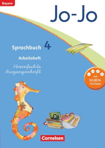 Jo-Jo Sprachbuch - Grundschule Bayern - 4. Jahrgangsstufe: Arbeitsheft in Vereinfachter Ausgangsschrift von Cornelsen Verlag GmbH