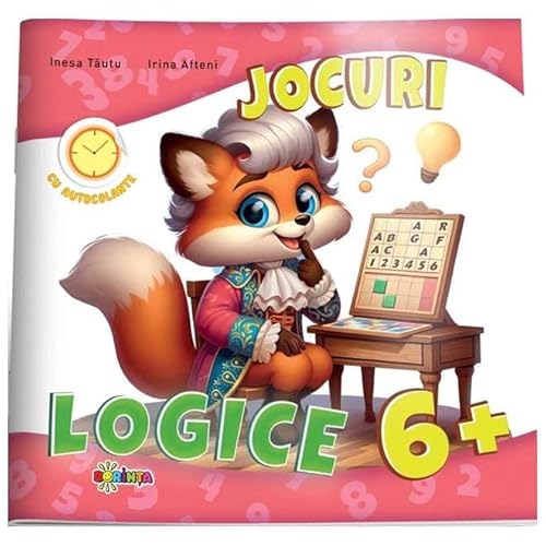 Jocuri Logice Cu Autocolante 6 Ani+ von Dorinta