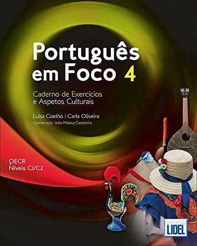 Portugues em Foco: Caderno de Exercicios e Aspetos Culturais 4 (C1-C2)