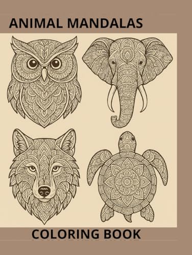 "Animal Mandala Coloring Book" von Independently published