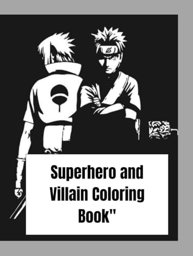 Superhero and Villain Coloring Book" von Independently published