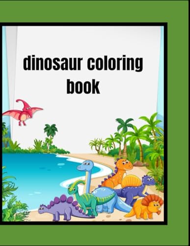 dinosaur coloring book von Independently published