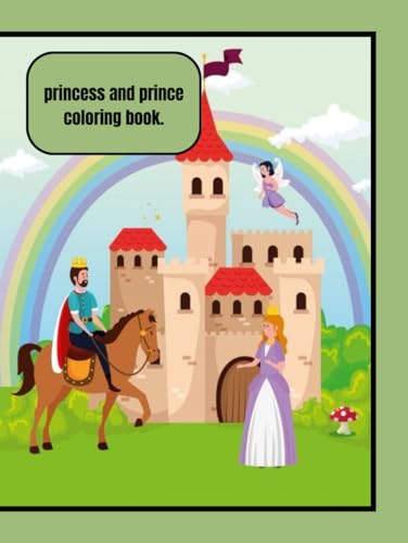 princess and prince coloring book von Independently published