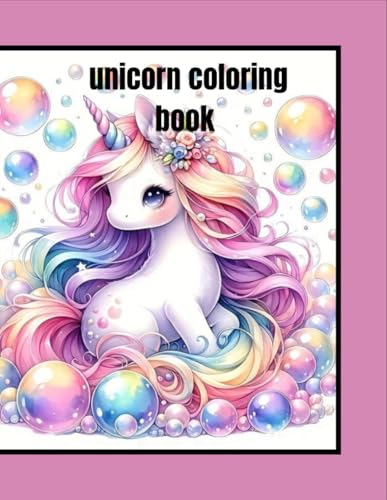 unicorn coloring book von Independently published