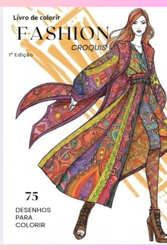 Livro de colorir tema moda: 1 von Independently published