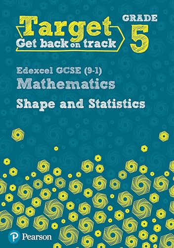 Target Grade 5 Edexcel GCSE (9-1) Mathematics Shape and Statistics Workbook (Intervention Maths) von Pearson Education