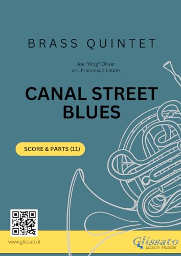 Brass Quintet "Canal Street Blues" score & parts: intermediate level