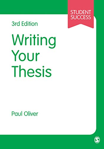 Writing Your Thesis (Sage Study Skills)
