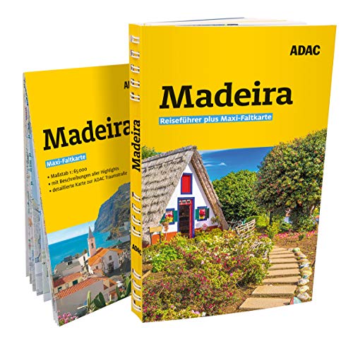 ADAC Reiseführer plus Madeira: Mit Maxi-Faltkarte und praktischer Spiralbindung