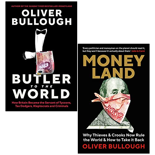 Grehge Collection 2 Books Set (Moneyland, [Hardcover] Butler to the World)