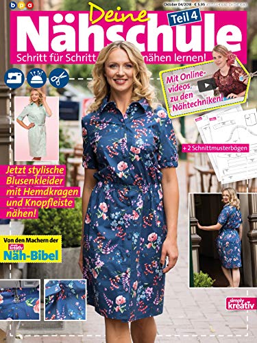 Deine Nähschule Teil 4: Schritt für Schritt nähen lernen! Deine Nähschule Teil 4: Schritt für Schritt nähen lernen!