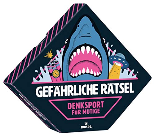 moses. Gefährliche Rätsel – Denksport für Mutige l 55 x Denksport für Escape-Fans l Nervenaufreibende Knobeleien mit Story-Charakter ab 12 Jahren