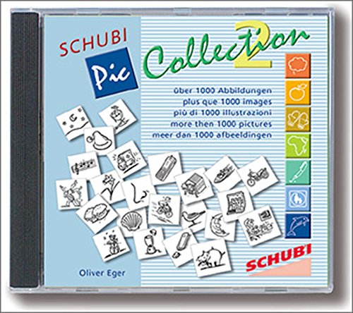 SCHUBI PicCollection 2: 1000 Original-Cliparts für PC und MAC (SCHUBI PicCollection: 1000 Original-Cliparts für PC und MAC) von SCHUBI Lernmedien
