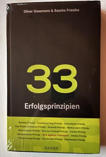 33 Erfolgsprinzipien der Innovation