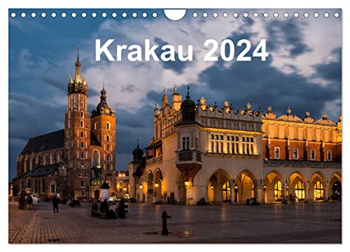 Krakau - die schönste Stadt Polens (Wandkalender 2024 DIN A4 quer), CALVENDO Monatskalender von CALVENDO