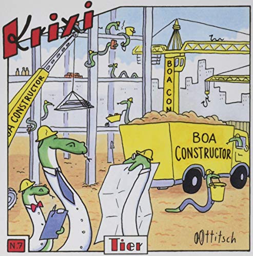 Krixi "Tier" (Krixi / Cartoonserie von Oliver Ottitsch): Bilderbuch von Scherz & Schund Fabrik