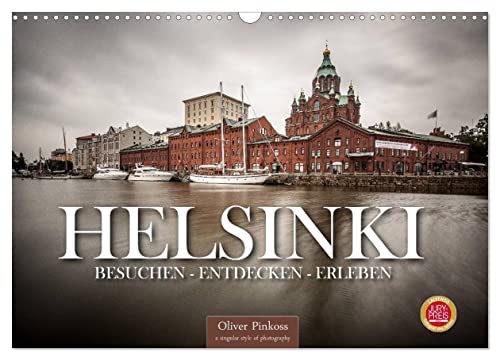 Helsinki/Besuchen - Entdecken - Erleben (Wandkalender 2024 DIN A3 quer), CALVENDO Monatskalender