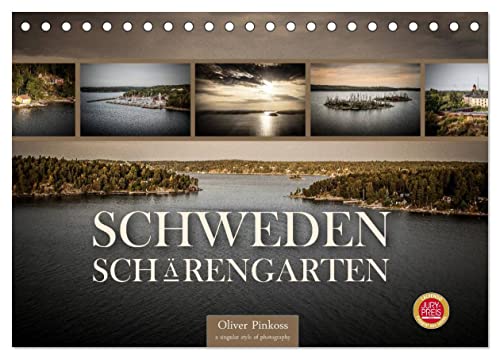 Schweden Schärengarten (Tischkalender 2024 DIN A5 quer), CALVENDO Monatskalender