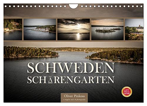Schweden Schärengarten (Wandkalender 2024 DIN A4 quer), CALVENDO Monatskalender von CALVENDO