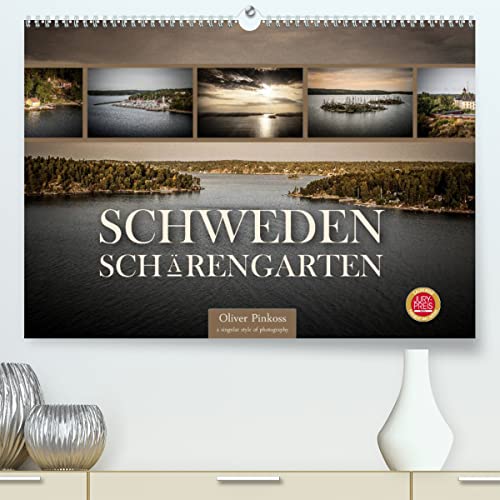 Schweden Schärengarten (hochwertiger Premium Wandkalender 2024 DIN A2 quer), Kunstdruck in Hochglanz