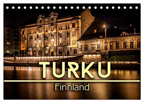 Turku/Finnland (Tischkalender 2024 DIN A5 quer), CALVENDO Monatskalender