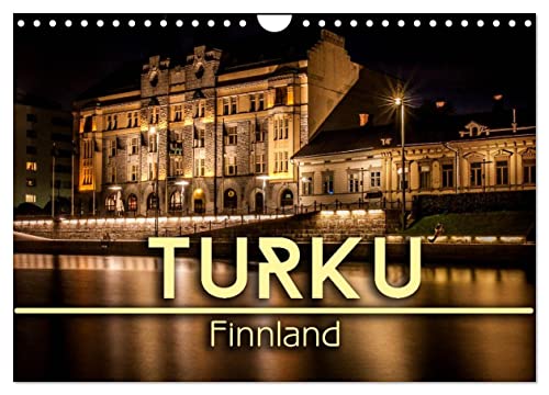 Turku/Finnland (Wandkalender 2024 DIN A4 quer), CALVENDO Monatskalender