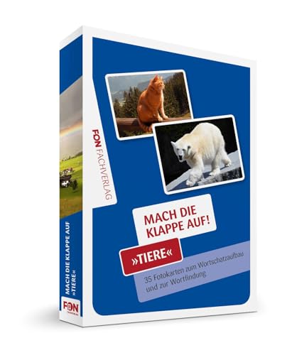 Mach die Klappe auf - Tiere: Bildkarten zur Sprachförderung (Mach die Klappe auf / Bildkarten)
