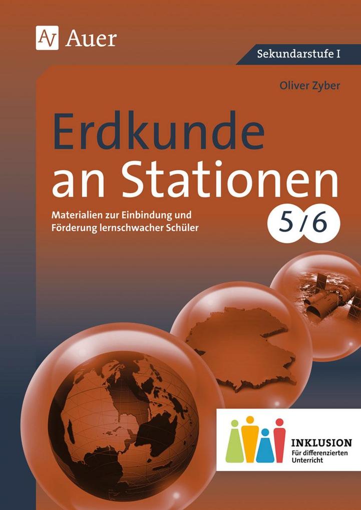 Erdkunde an Stationen 5-6 Inklusion von Auer Verlag i.d.AAP LW