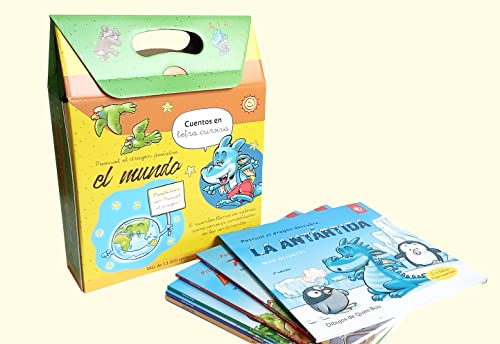 Cuentos en letra ligada: 6 cuentos para divertirse aprendiendo de Pascual el dragón descubre el mundo Cuentos en letra ligada: 6 cuentos para divertirse aprendiendo de Pascual el dragón descubre el mundo von EDITORIAL EL PIRATA