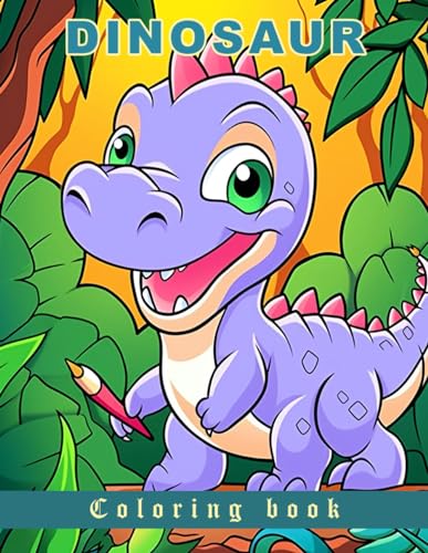 Dinosaur Coloring book: large size 8.5 x 11 inches von Independently published