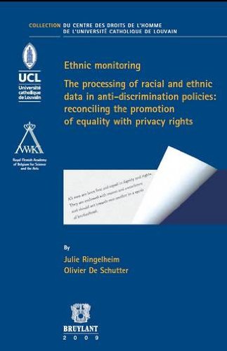 Ethnic Monitoring (Collection du Centre des Droits de l'Homme de l'Universite Catholique de Louvain)