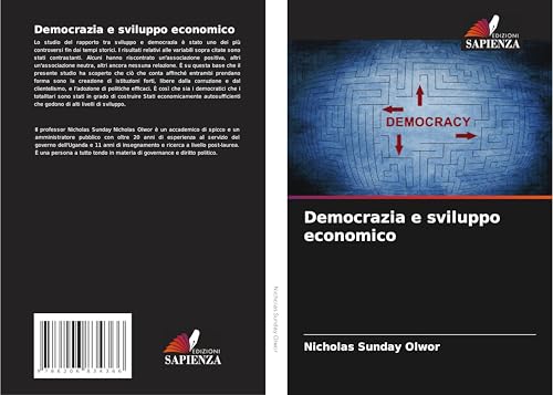 Democrazia e sviluppo economico von Edizioni Sapienza