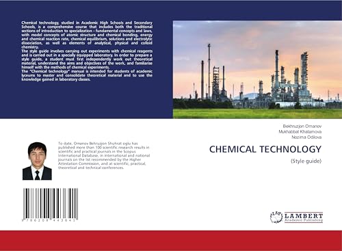 CHEMICAL TECHNOLOGY: (Style guide) von LAP LAMBERT Academic Publishing