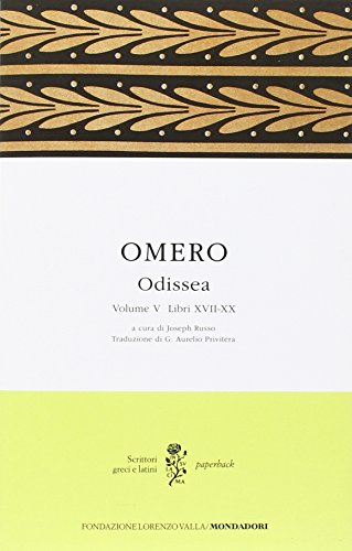 Odissea. Testo greco a fronte (Scrittori greci e latini. Paperback)