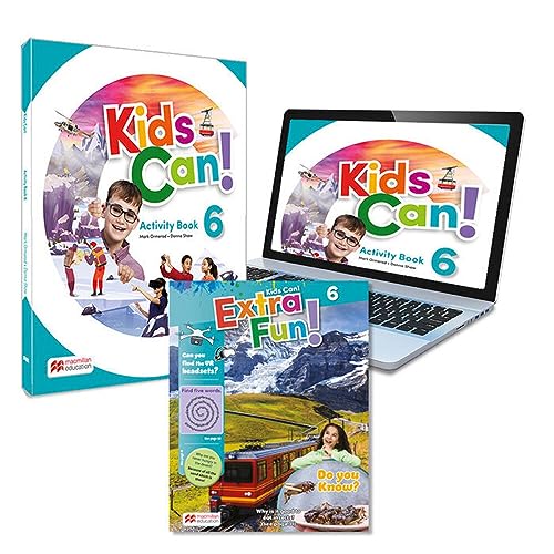 KIDS CAN! 6 Activity Book, ExtraFun & Pupil's App: cuaderno de actividades impreso