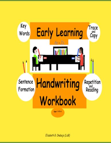 Early Learning Handwriting Workbook von Independently Published