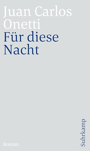 Für diese Nacht: Roman (suhrkamp taschenbuch) von Suhrkamp Verlag AG