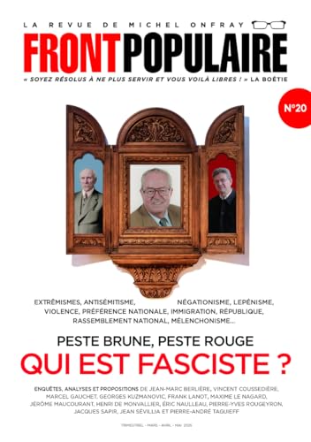Front Populaire - N° 20 Qui est fasciste ? Front Populaire - N° 20 Qui est fasciste ? von DU PLENITRE