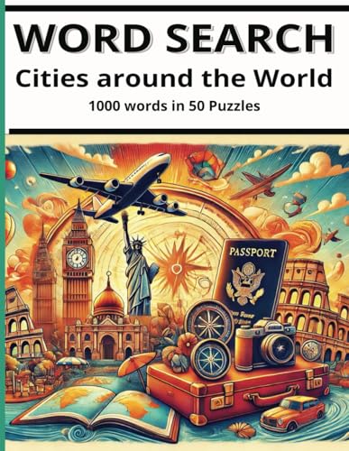 Word Search Cities around the World von Independently published
