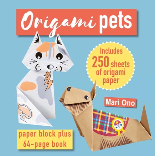 Origami Pets: Paper Block Plus 64-page Book von Ryland Peters & Small